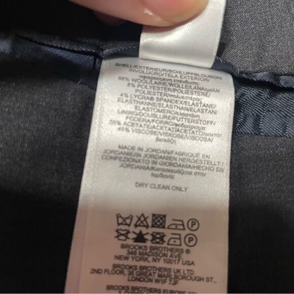 Brooks Brothers Mens Sport Coat Charcoal Gray Explorer Madison Fit Wool Sz‎ 48R - Picture 10 of 12